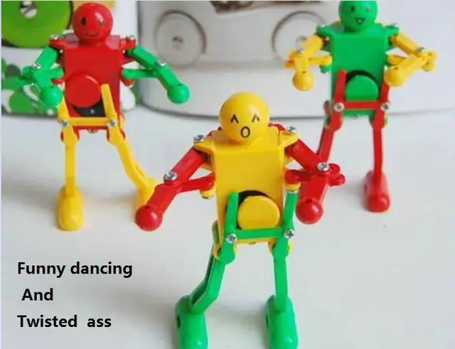 Clockwork Robot Dance Twisted Ass Funny Robot Cute Childrens Early Educational Toys On Clockwork Robot Dance Twisted Ass Funny Robot Cute Childrens Early Educational Toys On