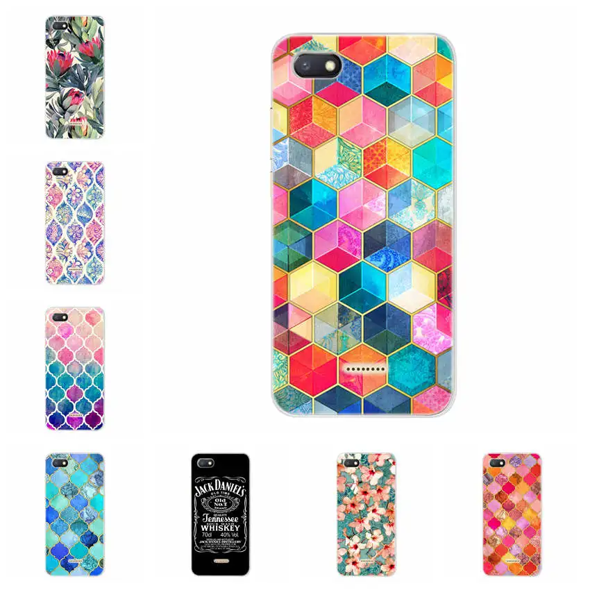 Чехол для Xiaomi Redmi 6A 4X Note 3 5 6 pro 5A Mi A1 4 Pro 4A силиконовый чехол телефона Tpu Funda Coque D058 |