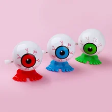 Новинка, забавные пластиковые прыгающие Глазные яблоки, заводная игрушка для детей, забавная обучающая игрушка, цвет, случайный, отправка