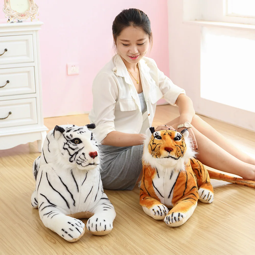 

Azoo Simulation Tiger Stuffed Plush Toy Cusion/Pillow Kids Gift Baby Toy Kawaii plush Animal Gifts for Kids
