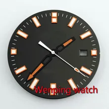 31,5 мм стерильный циферблат подходит ETA 2836/2824 часы hands Regarder les электрическая сеть Fit 2813/3804, Miyota 82 серия Движение 43 мм часы