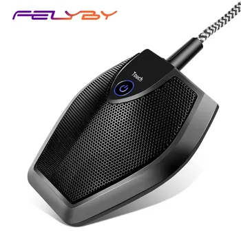 

FELYBY High quality ultra-thin smart portable USB condenser microphone Autonomous noise reduction for computer laptop