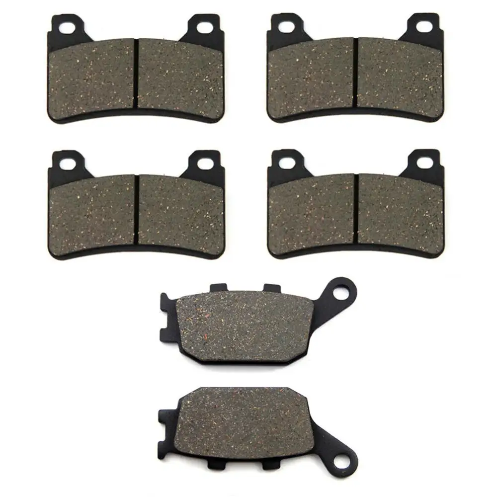 SOMMET Motorcycle Front + Rear Brake Pads Disks for Honda CBR 1000 RR
