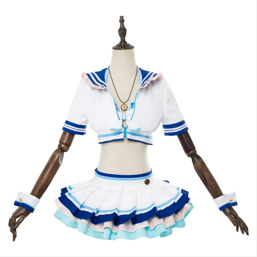 Love Live! Солнечный свет! Женский костюм для косплея G's журнал матросский купальник