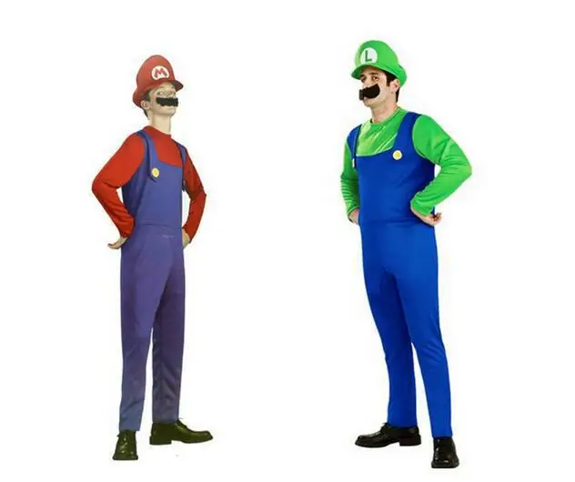 Super Mario Bros аниме восьмиугольная шляпа кепки косплэй партии нарядное платье 7 стиль распродажа