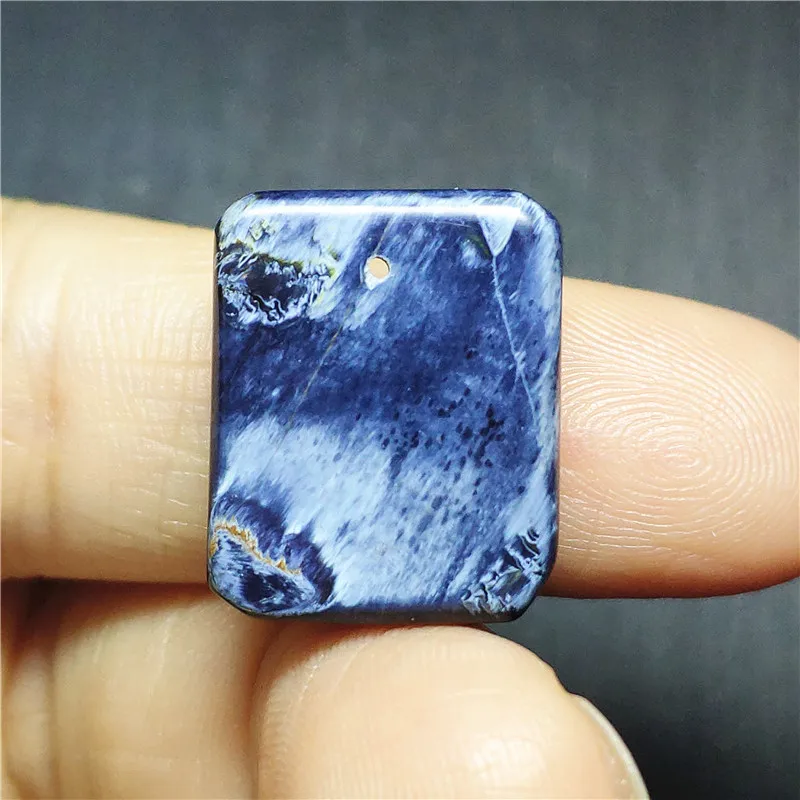 Natural Blue Pietersite Pendant (6)