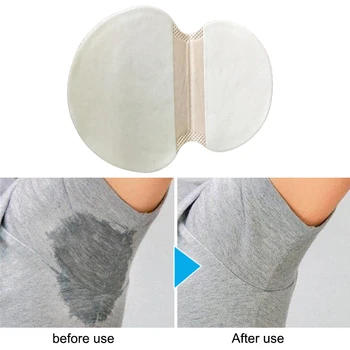 

20pcs Disposable Armpit Sweat Pads Stick Underarm Guard Pads Deodorant Stop Perspiration Armpits Linings Disposable Anti Sweat