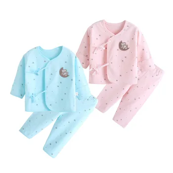 

Baby Clothes Autumn 0-3 Months Newborn Clothes 2018 New 100% Cotton Wear Baby Cartoon Underwear Set