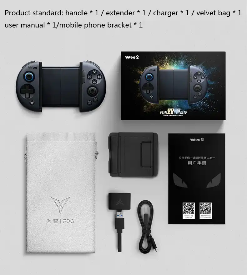 Detail Feedback !   Questions About Flydigi Wee 2 Pubg Mobile Game - flydigi wee 2 pubg mob!   ile game controller mobile telescopic bluetooth gamepad keyboard mouse converter android