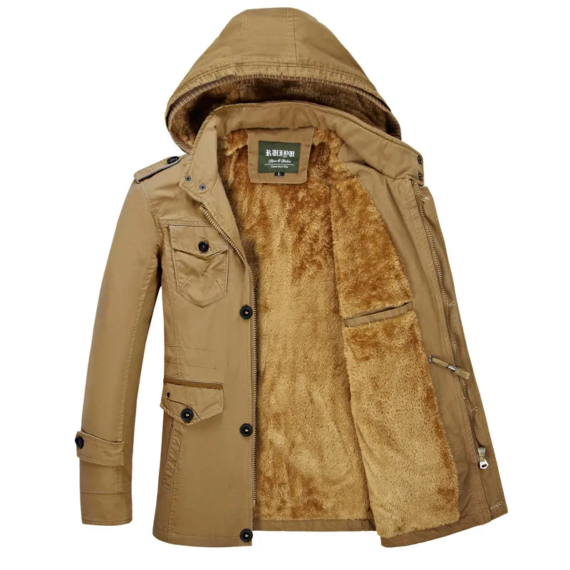 Дизайн, зимняя мужская куртка, модная повседневная хлопковая стеганая куртка, Толстая теплая флисовая куртка, пальто, парка для мужчин размера плюс 6XL