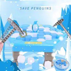 Пингвин Ice Breaking сохранить пингвин игрушка семья детей раннего образования интерактивные настольные игры beat паззл с пингвином подарок