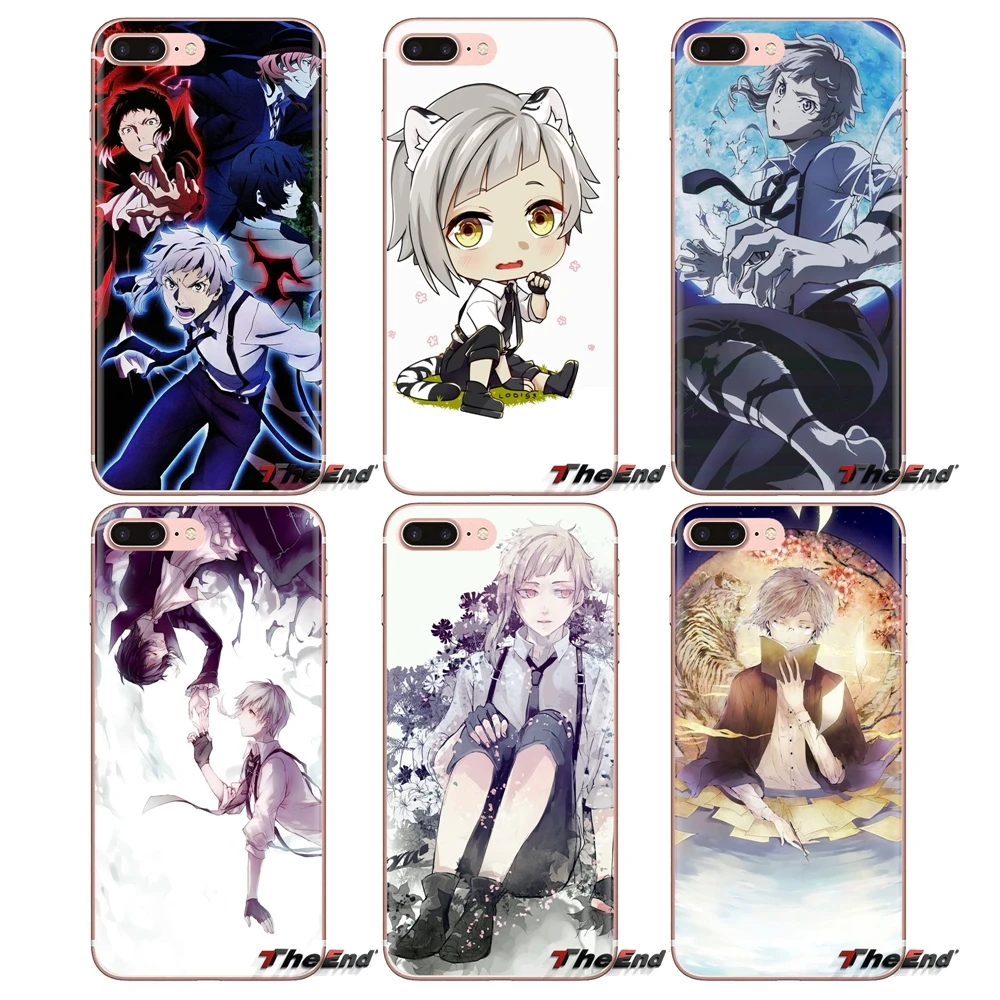 

For Huawei Mate Honor 4C 5C 5X 6X 7 7A 7C 8 9 10 8C 8X 20 Lite Pro Silicone Phone Cover anime Bungou Stray Dogs Nakajima Atsushi
