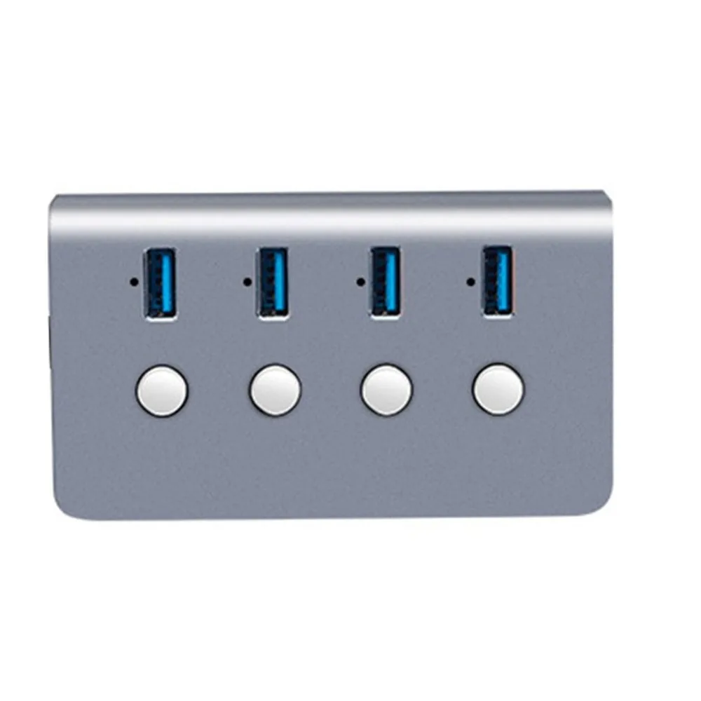 

T295 USB 3.0 4 Port HUB Docking Station Super Speed Hub Adapter Dock High Definition Hub Power Adapter