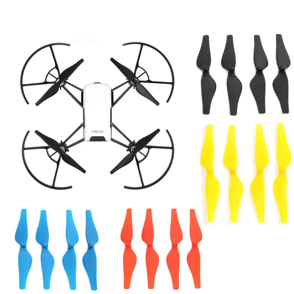 4 шт. быстроразъемные/блокирующие пропеллеры CCW CW для DJI Tello Mini Drone 6J8 Прямая
