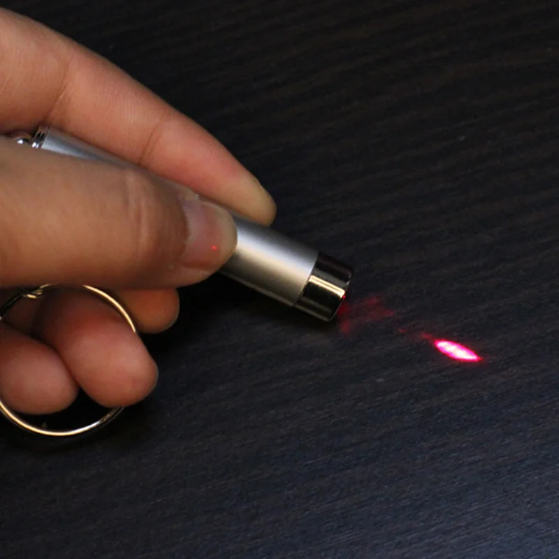 

HOT Mini 2 in 1 Keychain Plus Flashlight Portable LED Light Torch for Emergency Camping NDS66