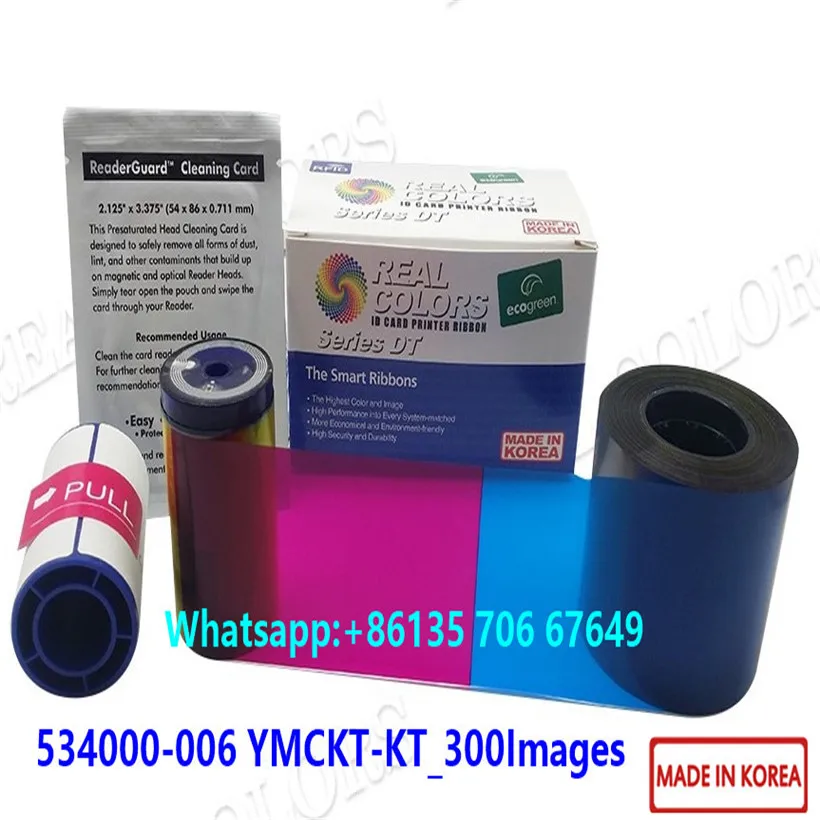20 шт. стандартная лента 534000-006 YMCKTKT 300 изображения Datacard SD260 SD360 SD460 SP55 SP75 FP65 FP65i |