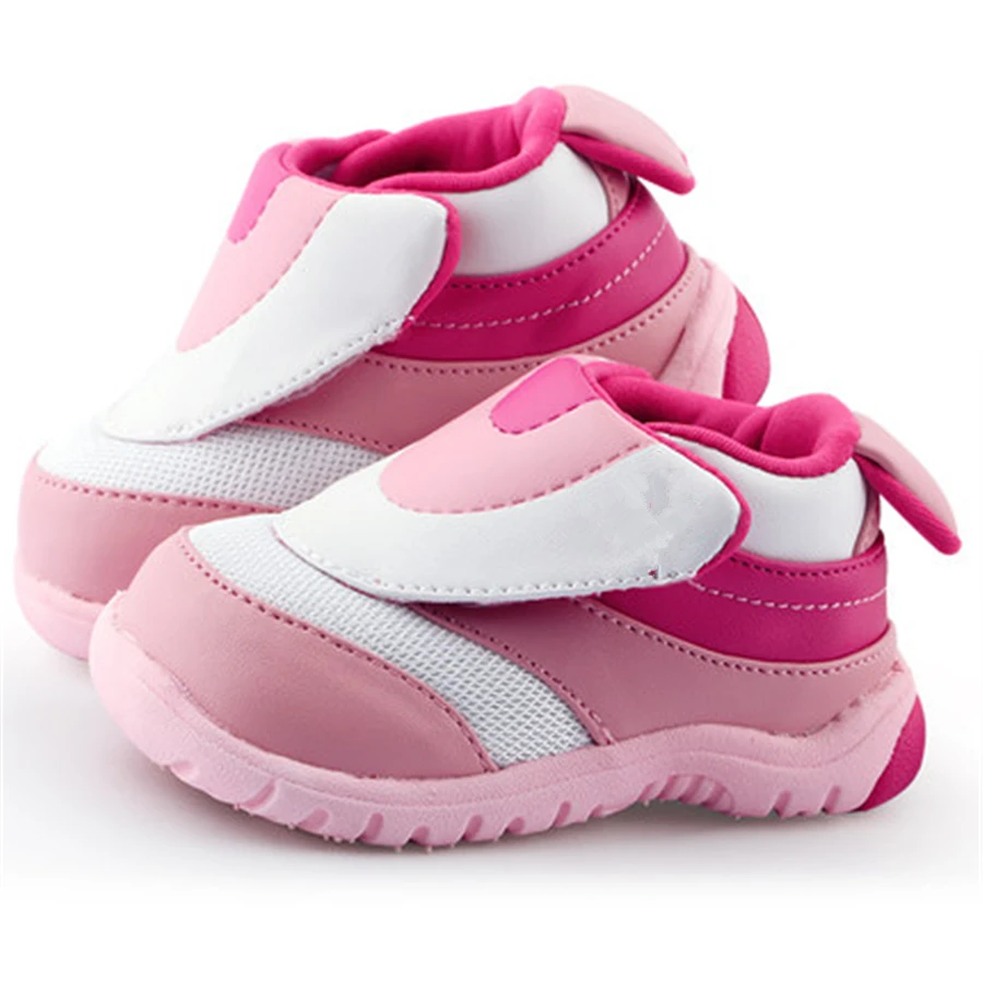 Soft Sole Girl Baby Shoes Cotton First Walkers 2017 New Cute Fashion Cotton High Quality Baby Quality Baby Shoes 70A1074 infant toddler baby boy girl kid soft sole shoes laces up sneaker newborn 0 18m first walkers baby shoes