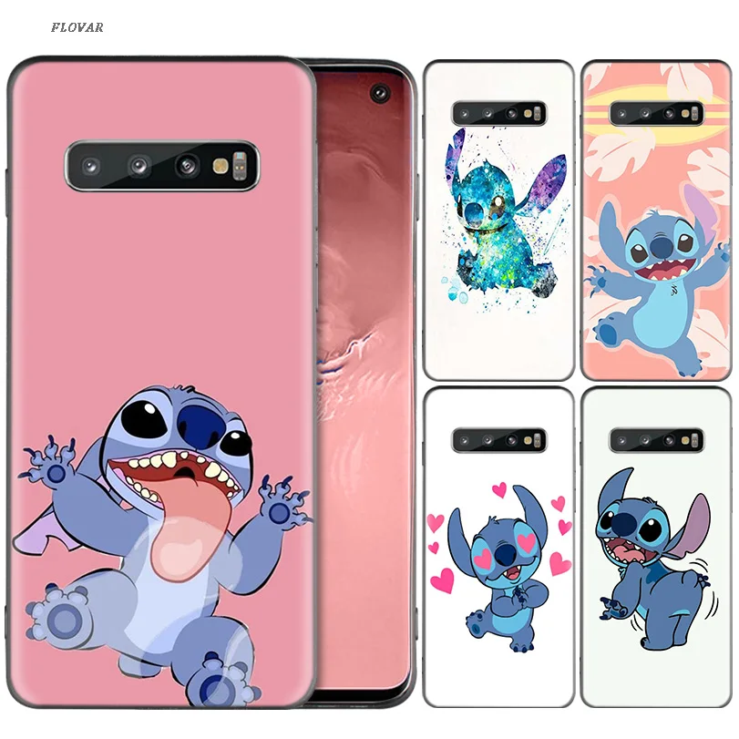 

Disneys Stitch Heart Painted Case For Samsung Galaxy S9 S8 A8 A6 J4 J6 Plus A7 A9 J8 2018 S7 Edge Note 9 8 Cover