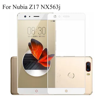 5 ピース超薄型スクリーンプロテクター強化ガラスヌビア Z17 Z 17 NX563j 5.5 フルスクリーン保護のためのヌビア Z17 NX563j