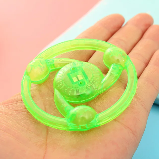 2018 Rushed Juguetes Hand Pull Luminous Flashing Rope Flywheel Toy Led Light Up Toys Novelty For Children's Birthday Funny Gift 4