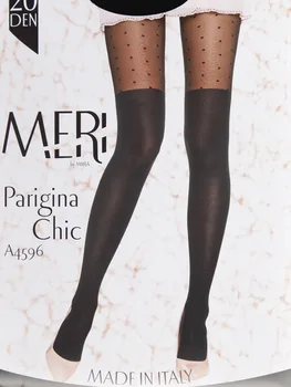 

Pantyhose effect Parisian with polka dot-20 Denier