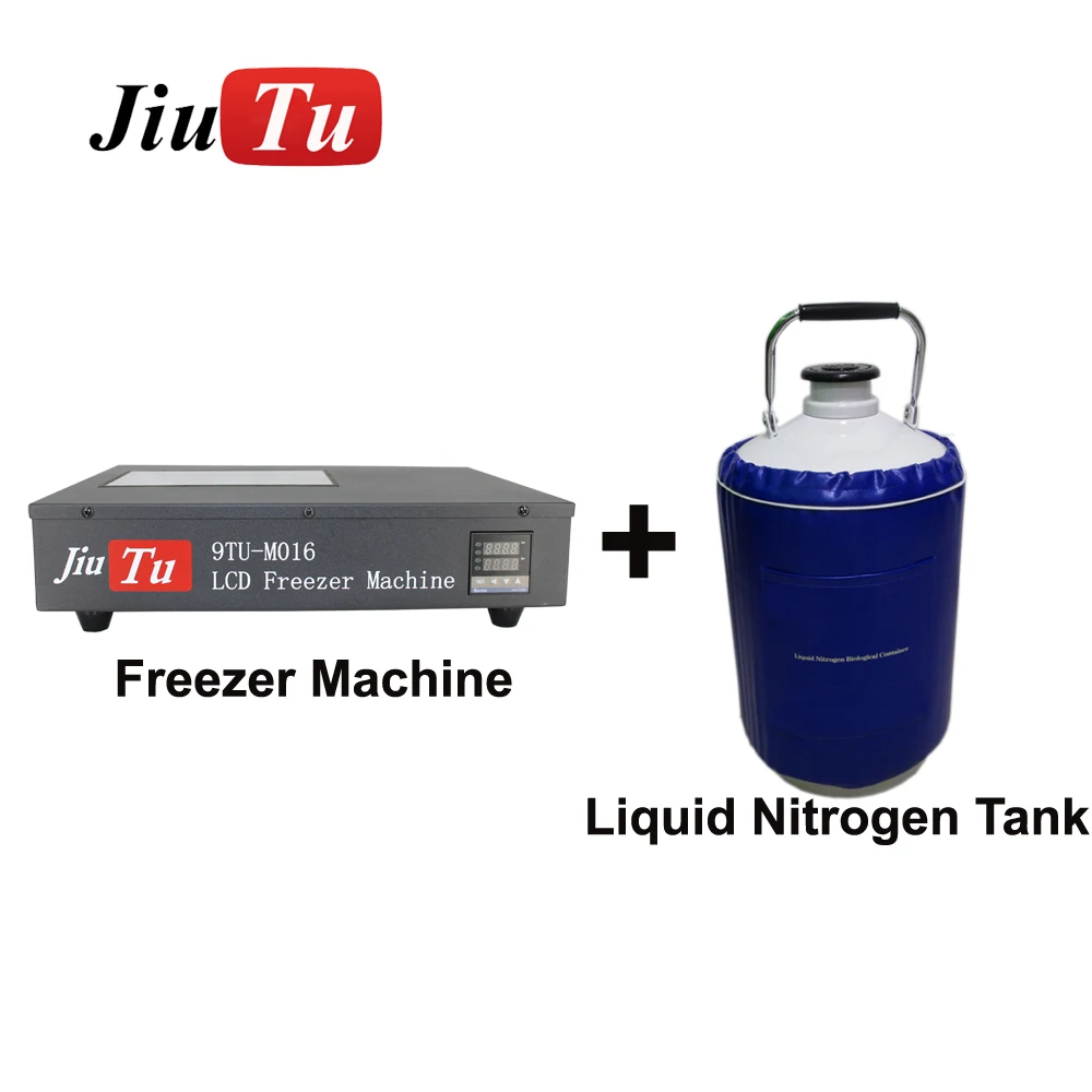 Jiutu Liquid Nitrogen Freezing LCD Screen Separating Machine 2 In 1 Pack With Vacuunm Pump And Nitrogen Tank jiutu (12)