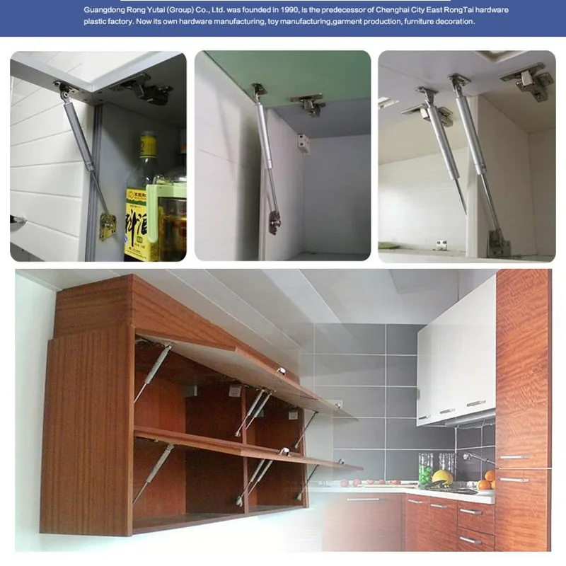 Давление 20N-300N мебельная петля, кухонный шкаф, дверной подъемник, пневматическая поддержка, гидравлическая газовая пружина, удерживающие инструменты для дома