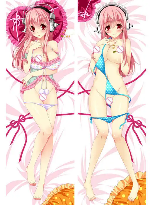 Новинка 2015 года популярная музыкальная наволочка для девушки super sonico с аниме