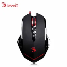 A4tech Bloody V7M 3200DPI Gaming Mouse 3D USB Wired Dragon Custom 7 Keysters FPS RPG MMO Emperorship LOL CF Dota Mouse