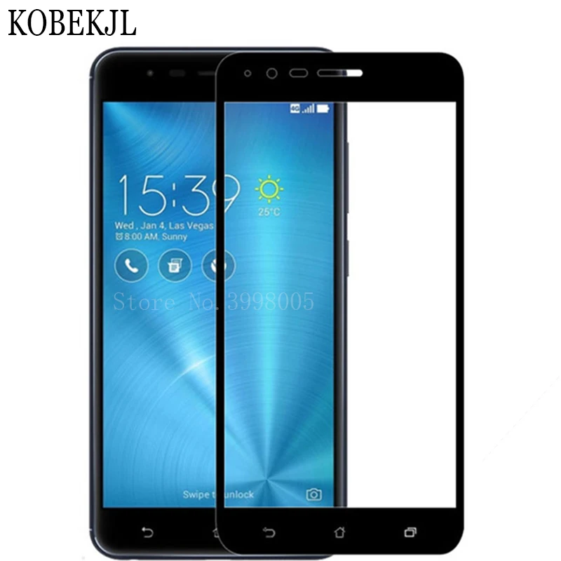 Защита экрана для Asus Zenfone 3 Zoom ZE553KL закаленное стекло S ZE553 KL 553KL Z01HD Z01HDA полное