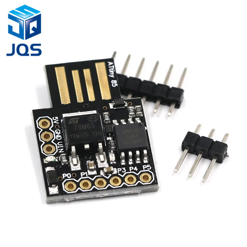 

Digispark kickstarter miniature for Arduino ATTINY85 usb development board