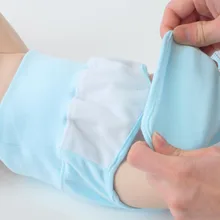Baby Nappies Learning Pants TPU Waterproof High Waist Reusable Nappies Bamboo Diapers Training Pants Baby