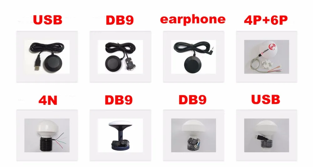 DB9 Мама+ USB разъем RS-232 GNSS приемник Двойной gps+ ГЛОНАСС приемник, 9600, NMEA, 4M FLASH, BN-81DU