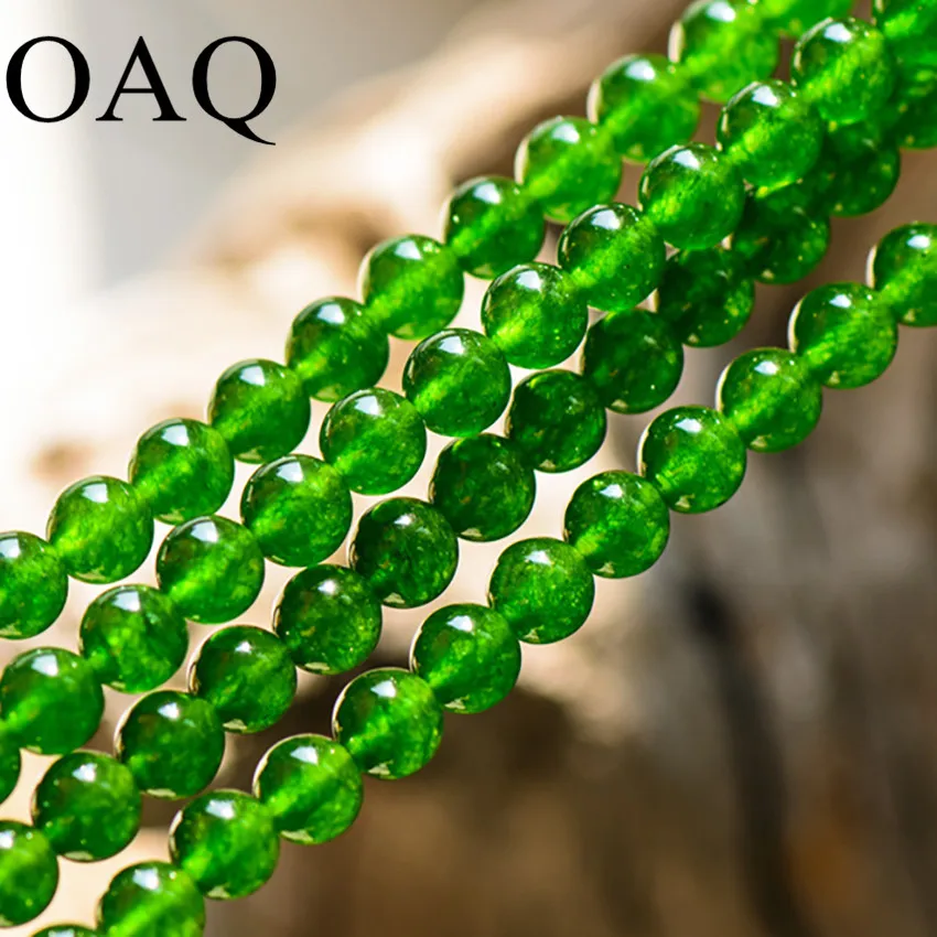 Buy 4 12mm Green Stone Beads Round Loose Beads For Necklaces Beads For Jewelry