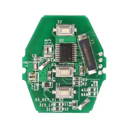 Yanhua ключ PCB CAS2 для 03-06 для BMW серии 3/5 (без ключа Shell) 3 Частоты доступны для выбора: 315/433/868 МГц