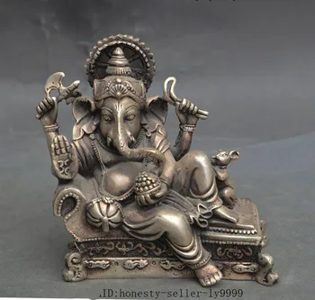 

Crafts statue tibet buddhism fane r wealth Elephant Jambhala Fortuna Mammon buddha statue