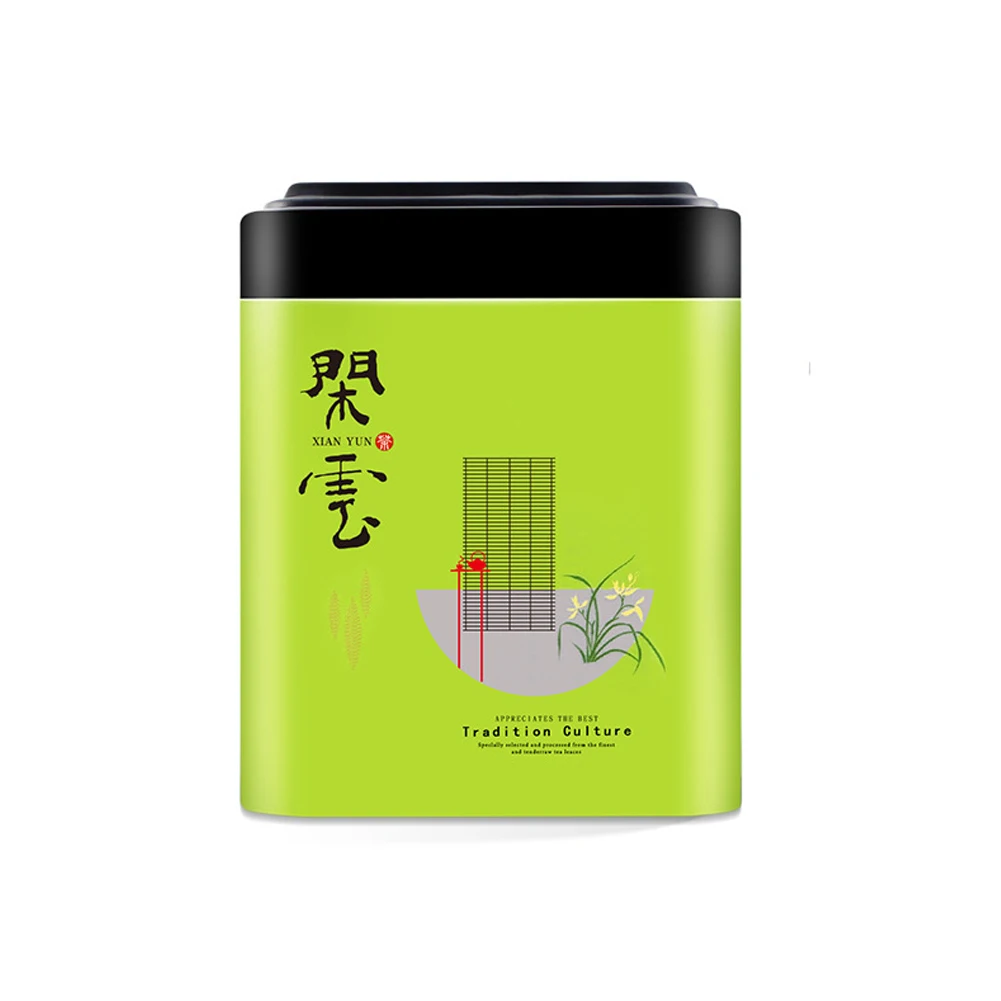 

Tea Sealed Can Container Jar Tin Storage Box Candy Iron Canister Vintage Tea Storage Box