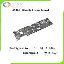 Used with 100% Working Logic Board for Macbook Air A1466 Mother Board 13” I5 4G 1.8Ghz 2012 Year 820-3209-A