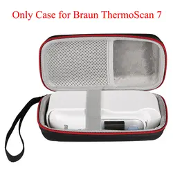 Портативный переносной термометр чехол для Braun ThermoScan 7 IRT6520 коробка для хранения ручка сумка ThermoScan протектор (только чехол)