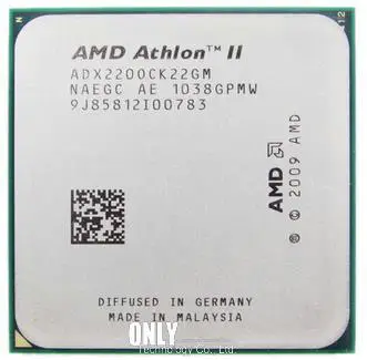 

AMD Athlon II X2 220 CPU Processor (2.8Ghz/ 1M /2000GHz) Socket am3 am2+ free shipping 938 pin