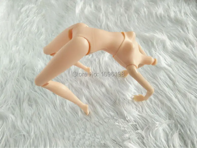 Новое поступление высокое качество все суставы вращательные пластиковые фигурки, куклы голые тело без головы для 29 см куклы для девочек DIY
