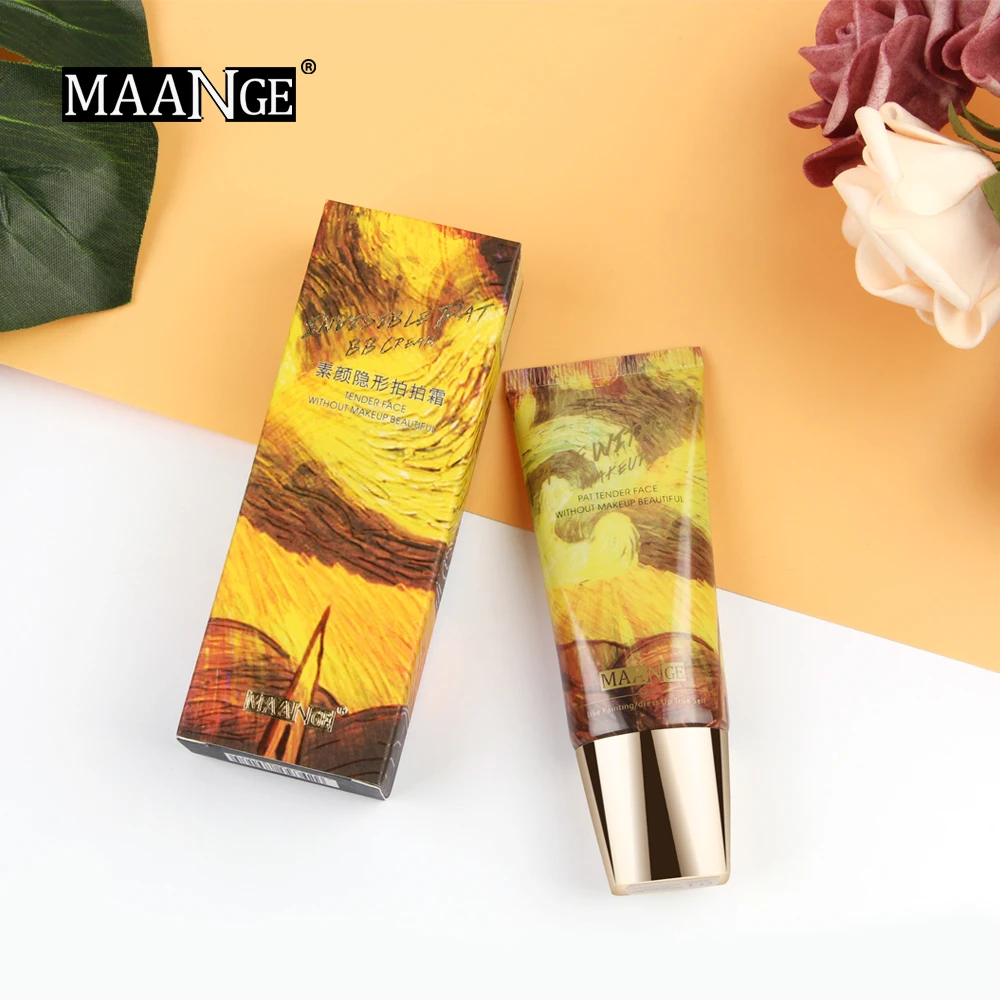 

MAANGE Perfect Cover Face Liquid Concealer CC cream Moisturizing Cover Whitening Foundation Base Face makeup BB Cream Cosmetic