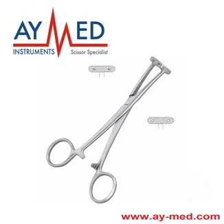 

3 pieces willett scalp flap forceps obstetrics - gynecology surgical instruments scissors