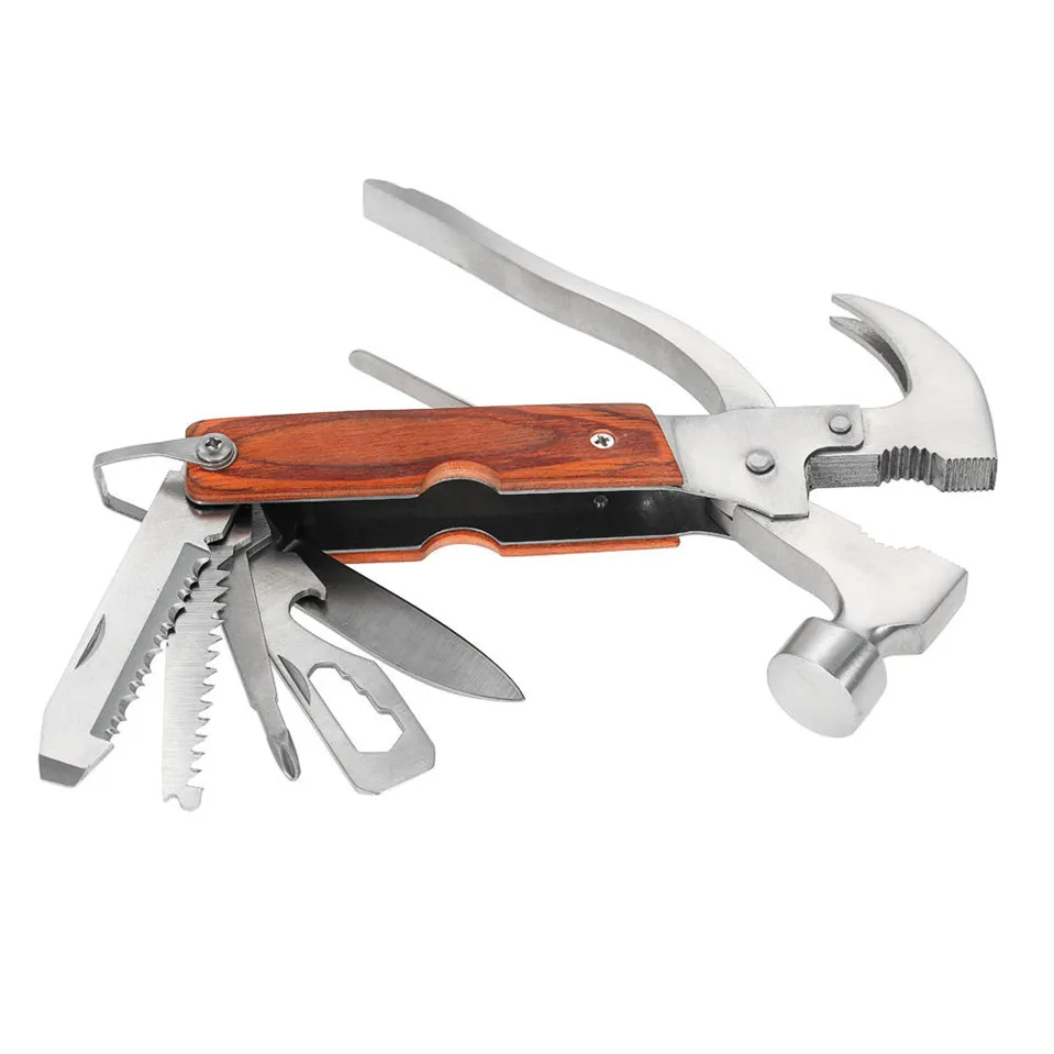 

Multi-functional Combination Stainless Steel Claw Hammer Car Escape Hammer Manual Tools Automotive Emergency Accessories