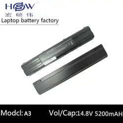 HSW 5200 мАч Батарея для ASUS A3 a3e A3G A3H a3n A6 a6e A6F A6G A6J A7 A3000 A6000 G1S Z91 Z92 Z9100 A42-A3 A42-A6 bateria Акку