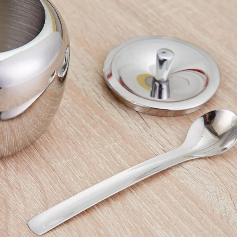 304 Stainless Steel Apple Sugar Bowl  (17)