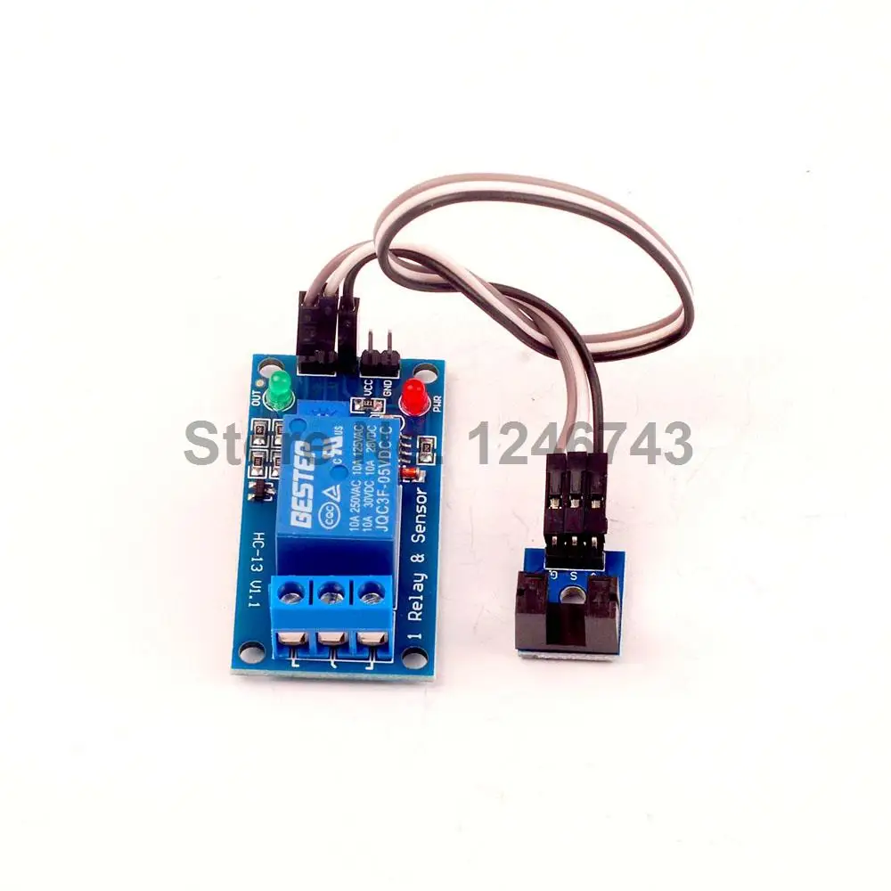 1PCS DC 5V 1 Channel Groove Type Optical Coupler Trigger Speed Sensor Relay Module