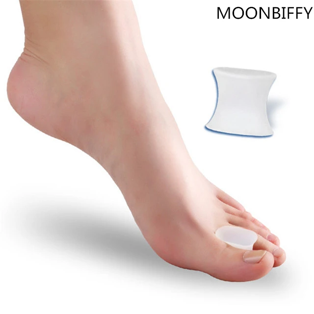 

Silicone Hallux Valgus Toe Separator Medical For Correction Thigh Bone Points Overlapping Separation Unisex Orthotic Insoles