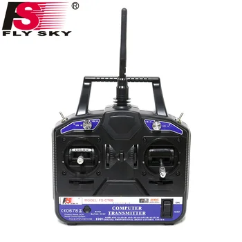 

Fly Sky FS-CT6B 6CH 2.4G RC Transmitter & FS-R6B receiver Remote controller 6 channel for Heli/Airplane/Glid/Copter RC Drone