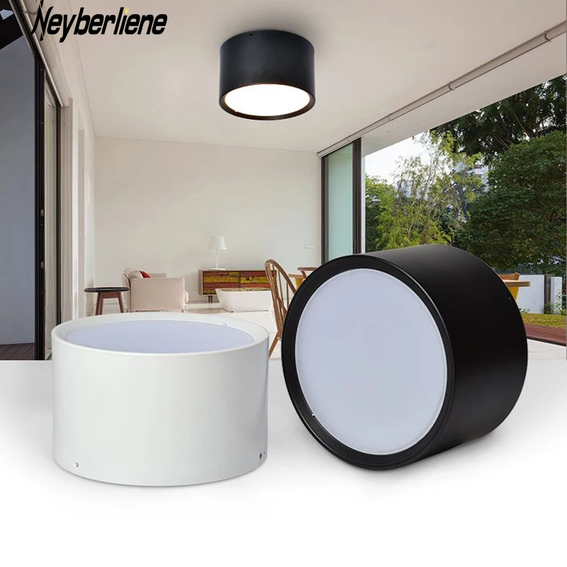 LED Ceiling Lights Aluminum Luminaria Ceiling Lamps Decorations For Home Lighting Living Room Bedroom Industrial Light Fixtures
